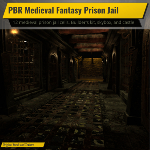 PBR Medieval Fantasy Prison Jail